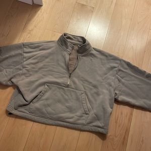 Set active cropped sweatshirt